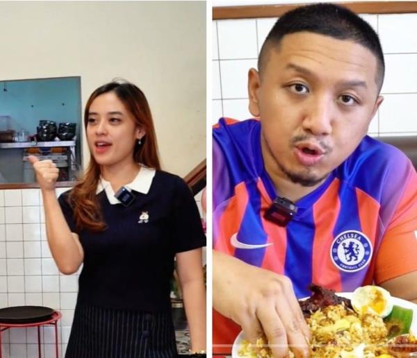 online users hit back as Masterchef Indonesia winner Fani calls Malaysian nasi kandar ‘sandy’ in food review with popular influencer (VIDEO)