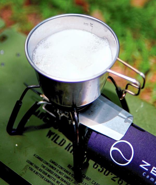 Step 3: Get it to a frothy boil over a large flame before simmering it for 10 minutes over a small flame.