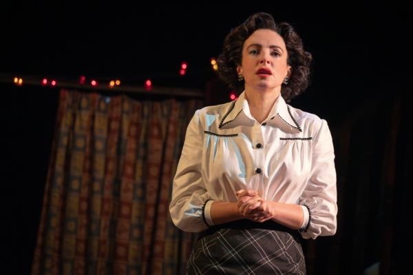Laura Donnelly clasping her hands