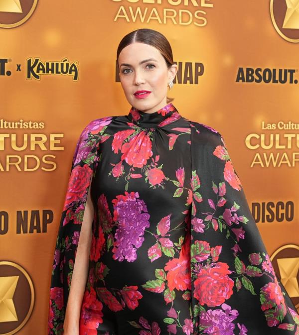 Mandy Moore feels like a member of the paparazzi is following her “everywhere.”