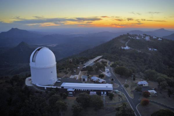 The drive up to Siding Springs Observatory, atop Mt Woorut, is beautiful.