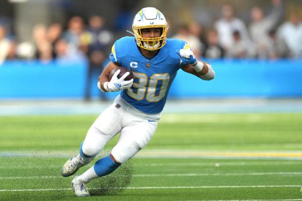 Austin Ekeler hasn't played since the Chargers' season-opener due to an ankle injury