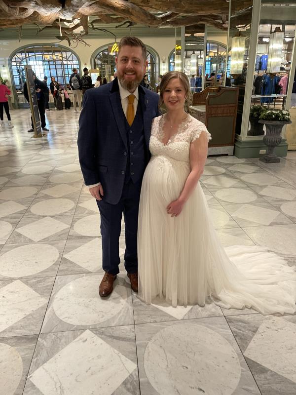 The couple eloped to Las Vega