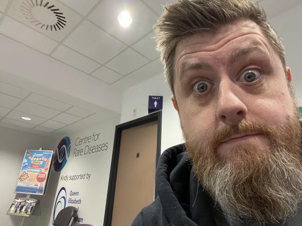 Matt was diagnosed with a rare type of stomach cancer