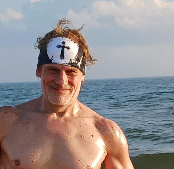 Marathon swimmer Jim Dreyer.