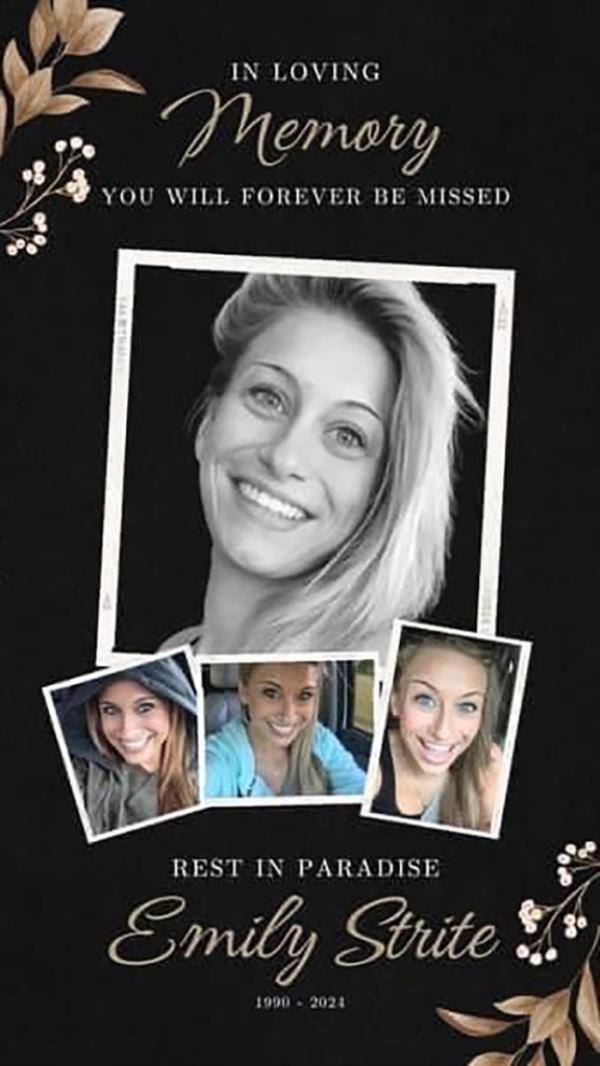 Strite's family and friends are desperate for answers.