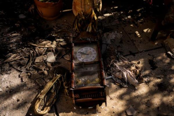 Israel Palestinians Battered Kibbutz