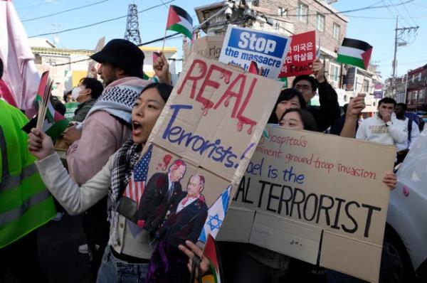 South Korea Israel Palestinians