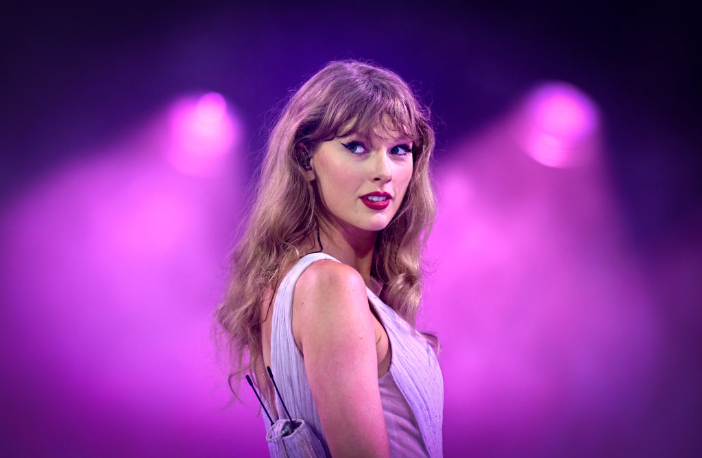 Taylor Swift performing The Eras Tour - London, UK