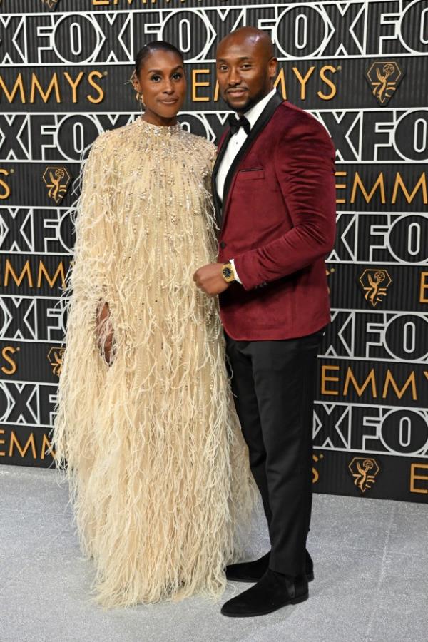 Issa Rae and Louis Diame