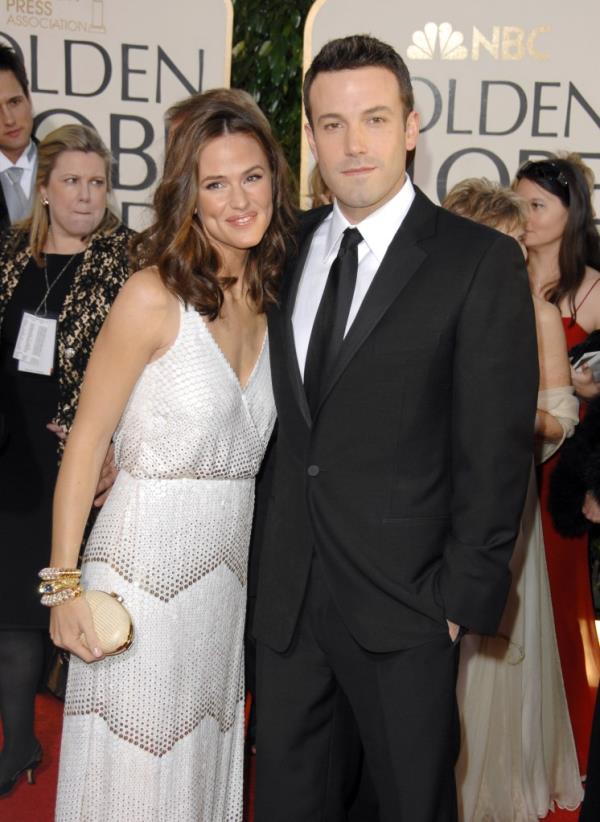Jennifer Garner, Ben Affleck at the 2007 Golden Globes