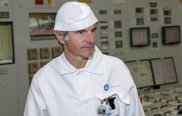 International Atomic Energy Agency Chief Rafael Grossi Rosatom State Atomic Energy Corporation via AP