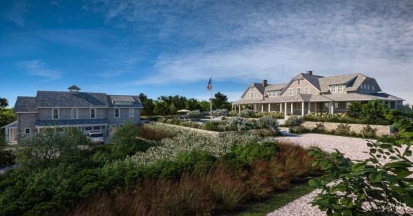 The current home standing occupies nearly 10,000 square feet and has a combined 8 bedrooms with the guest house.