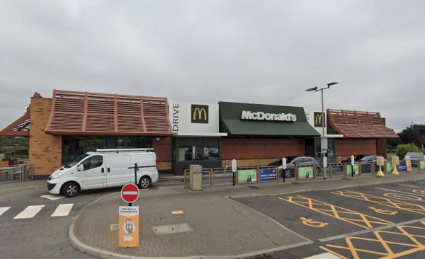 McDonald's in Caxton, Cambridgeshire.