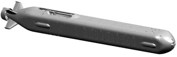 Orca XLUUV Fitted with Payload Module