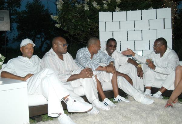 Russell Simmons, Steve Stoute, Jay-Z, Sean "Diddy" Combs and Andre Harrell.
