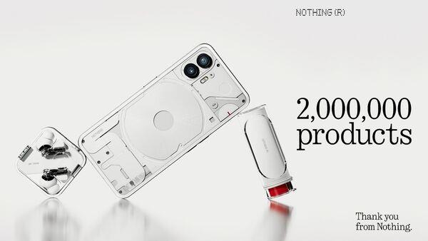 Nothing庆祝第三周年，发货200万台