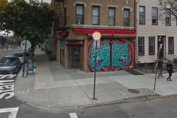 A street view of the exterior of 40 St. Nicholas Avenue.