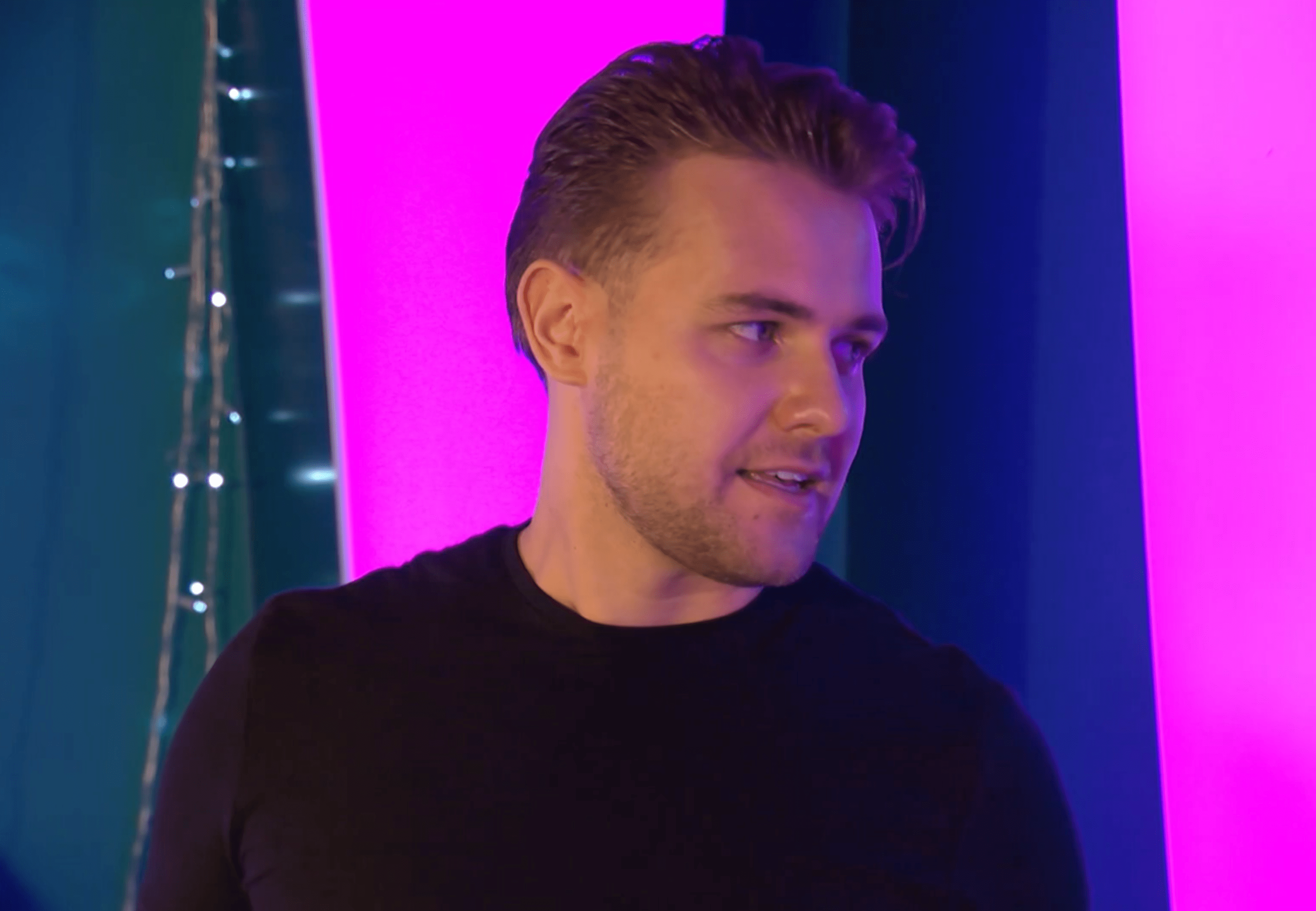 Ethan in The Loft in Hollyoaks