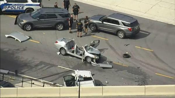 Orlando police are investigating a serious crash that has Michigan Street shut down in both directions on Wednesday afternoon.