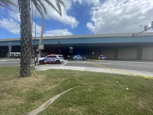 The person suspected of shooting someone near downtown Orlando is dead after police say they fled the scene and crashed while being pursued by police.