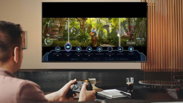 The Samsung S90C is an excellent option for gamers. Picture: Noel Campion.
