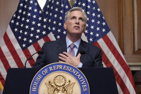 Former Speaker of the House Kevin McCarthy