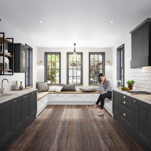 Augusta kitchen shown in Graphite, cashandcarrykitchens.ie. Augusta kitchen shown in Graphite, cashandcarrykitchens.ie.