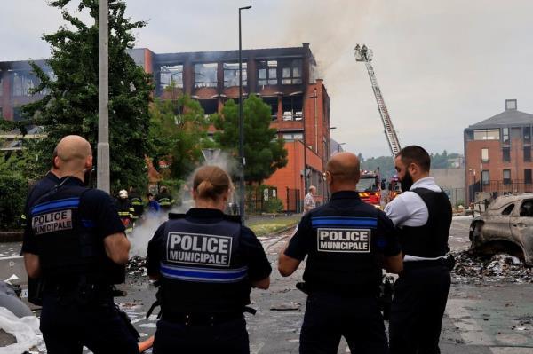 New tensions in France after policeman jailed over violence