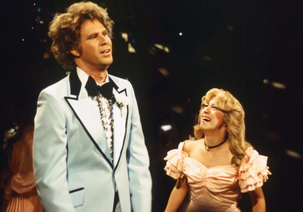 Will Ferrell as Jim, Cheri Oteri as Deb during "Always &Forever" skit on October 7, 1995.