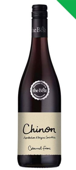 A bottle of red wine.