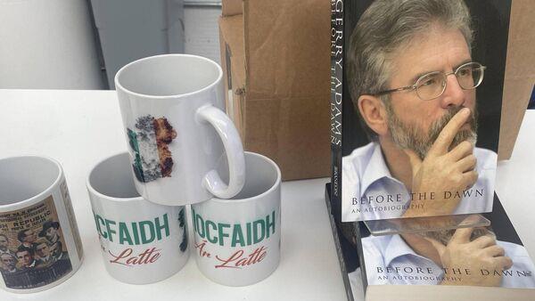 'Tiocfaidh ár Latte': Merchandise stalls do roaring trade at Sinn Fein Ard Fheis 