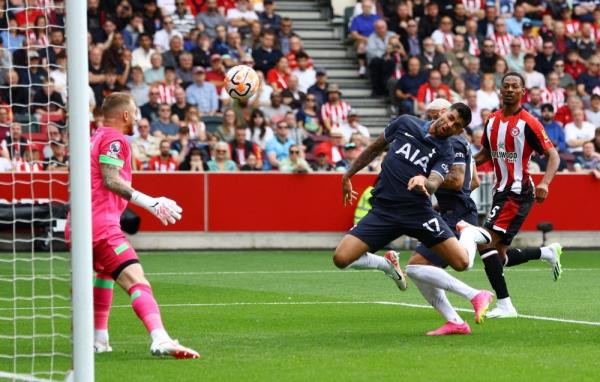 Spurs start post-Kane era with a 2-2 draw at Brentford