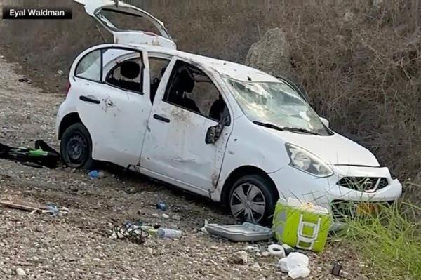 Car in which Danielle Waldman and other victims were killed