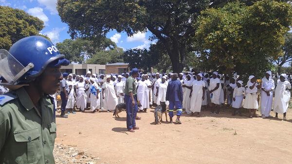 Zimbabwe police rescue 251 children in religious sect compound raid