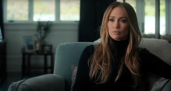 Jennifer Lopez in "The Greatest Love Story Never Told."
