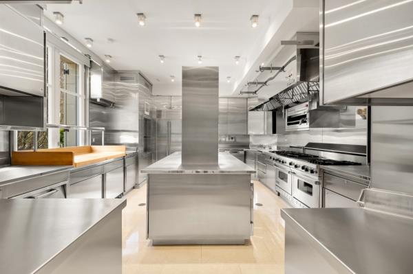 The kitchen.