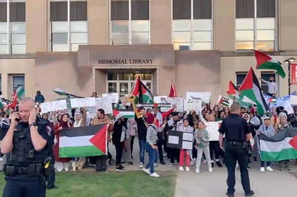 University of Wisconsin-Madison protest