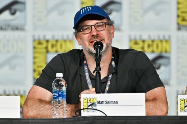 Matt Selman at "The Simpsons" panel at Comic-Con 2024