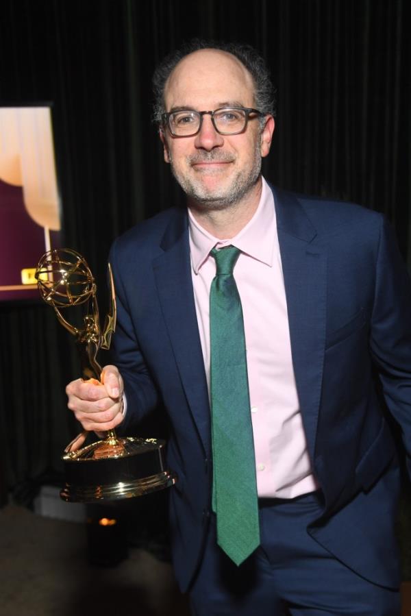 Matt Selman at the Emmys in January 2024