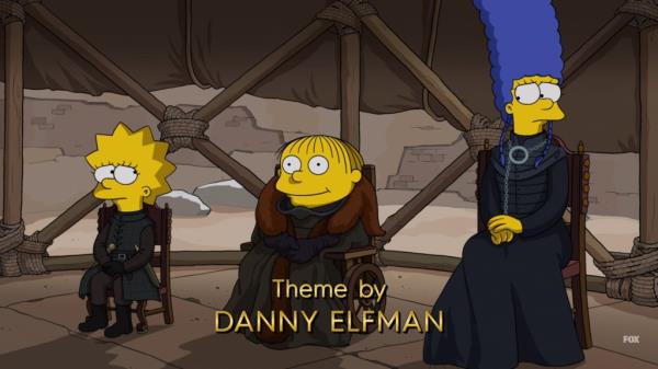"The Simpsons" spoofs "Game of Thrones"