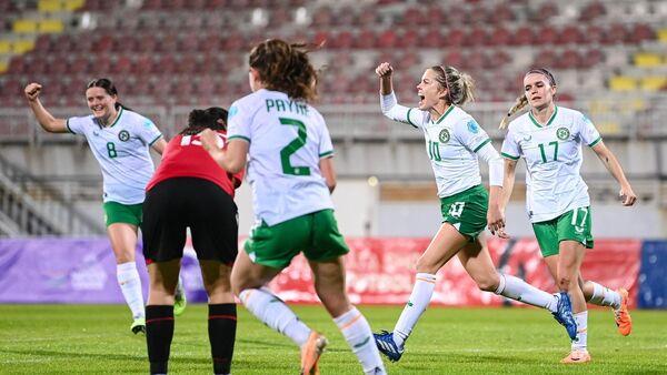 Ireland clinch promotion to League A by overcoming Albania