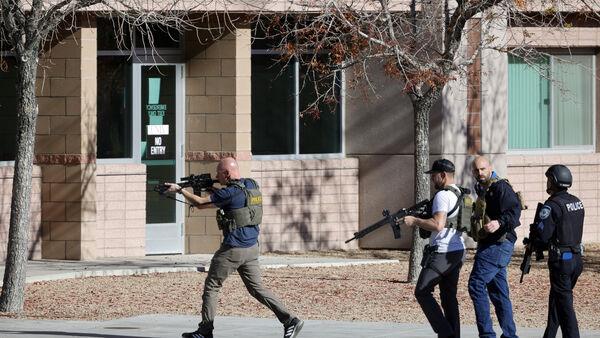 Three people killed and gunman dead in university attack in Las Vegas