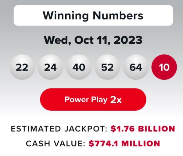 If the winner of Wednesday's jackpot opts for the cash value lump sum deposit, they would be taking home only 44% of the total advertised jackpot.