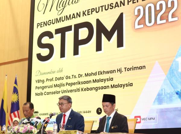 STPM 2022: 1,184 candidates get perfect CGPA 4.00 score 
