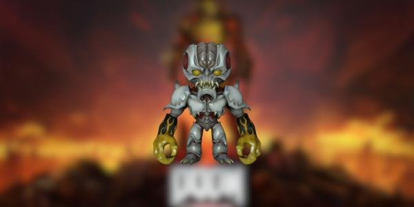 Cacodemon Toy Preview in Doom Eternal