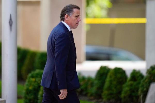 President Joe Biden's son Hunter Biden arrives for a court appearance, Wednesday, July 26, 2023, in Wilmington, Del.