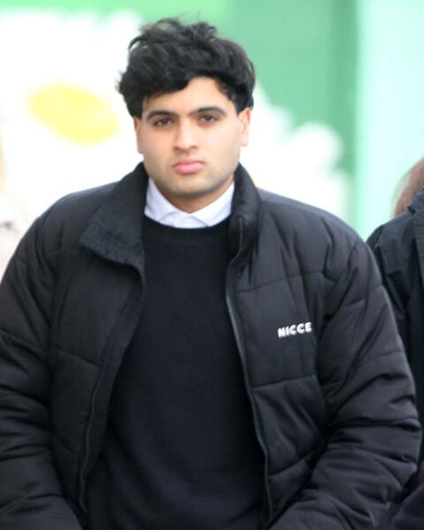Jai Chaudri (pictured) is also charged with assault causing harm to Mr McCarthy and with one count of violent disorder outside the nightclub. Picture: Brendan Gleeson