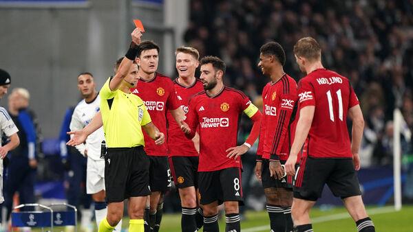 Erik ten Hag: Harsh Marcus Rashford red card changed everything in Man Utd loss