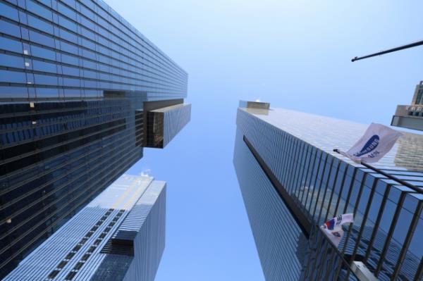 The building of Samsung Corporation in Seoul (Newsis)